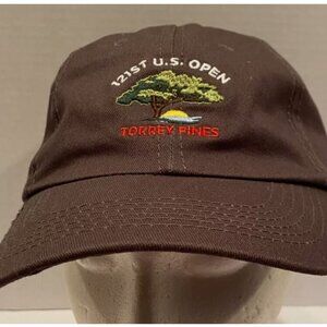 121st US Open Torrey Pines USGA Member Gray Baseball Cap Hat Adjustable Strap